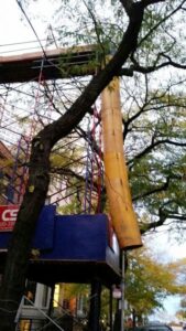 Debris Chutes with Tower